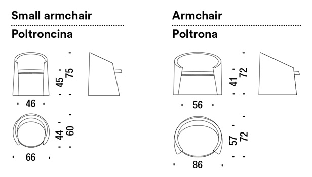 sillon moroso husk dimensiones