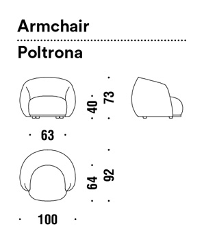 sillon moroso pacific dimensiones