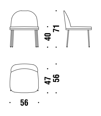 sillon moroso precious dimensiones