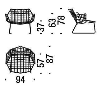 sillon  moroso tropicalia dimensiones