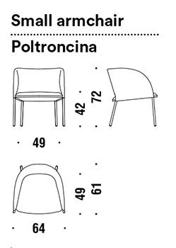 sillon moroso yumi dimensiones
