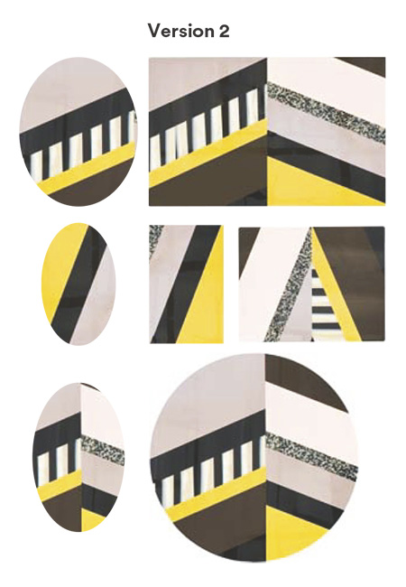 Mesa de centro Fishbone Moroso acabados