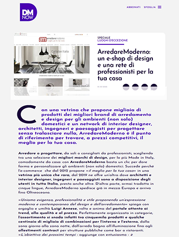 donna moderna sobre arredare moderno