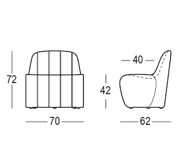 Silla Jetlag Chair Plust medidas