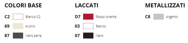 Jarrón Nicole Plust h 175 colores