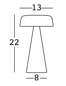 lampara-de-mesa-fade-plust-dimensiones