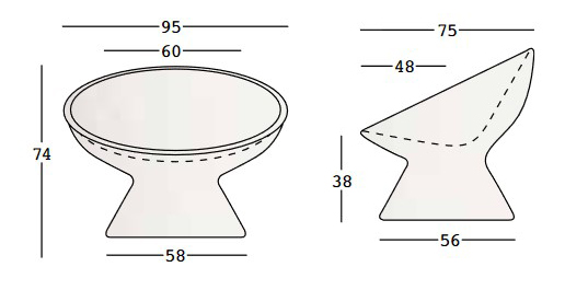 sillon-fade-illuminabile-plust-dimensiones