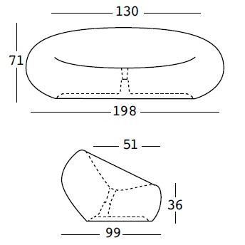 Dimensiones Sofá Boom