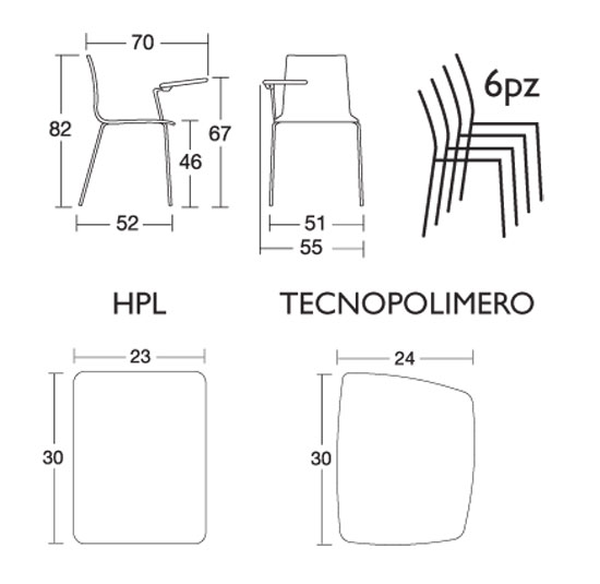 sedia-alice-chair-scab-dimensioni