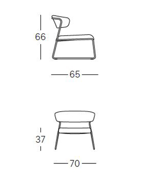 sedia-lisa-lounge-scab-dimensioni