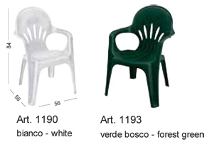 Acabados / Dimensiones Silla Stella Di Mare con Respaldo Bajo Scab Design
