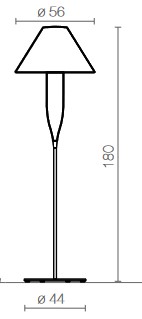 Lampada-bonheur-Serralunga-da-terra-dimensioni
