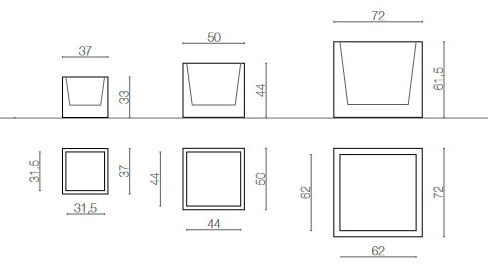 Vaso-Camelia-Serralunga-dimensioni
