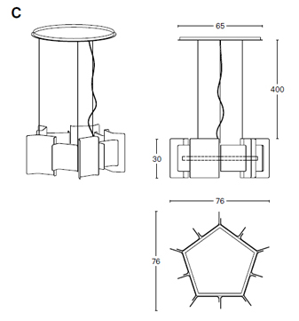 dimensiones Cathedral modelo C
