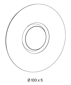 Espejo de pared  Ozma Tonelli medidas