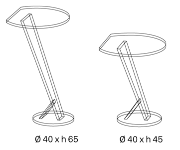 Mesa Nicchio Tonelli medidas