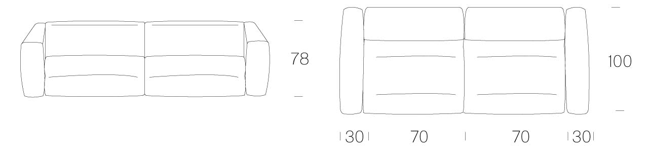 astoria sofa tonin casa 7390b dimensiones