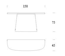 Dimensiones de la Consola Adone Tonin Casa