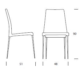 sedia tonin casa kosmos medidas